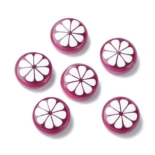 Fruit Series Opaque Resin Cabochons