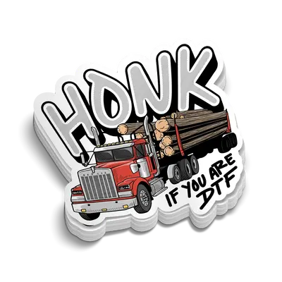 Honk DTF - Hard Hat Decal