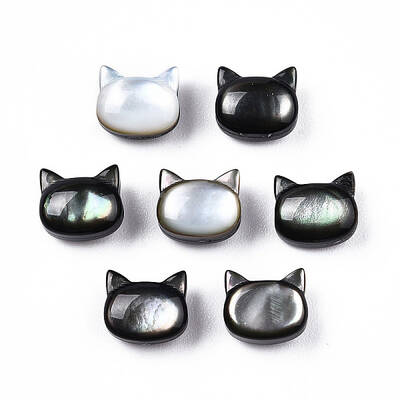 Natural Black Lip Shell Beads