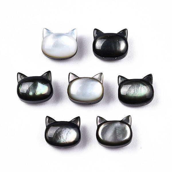 Natural Black Lip Shell Beads