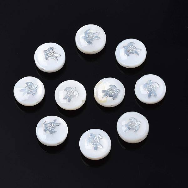 Natural Freshwater Shell Beads