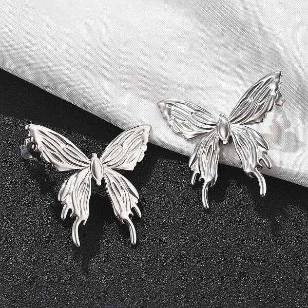 304 Stainless Steel Stud Earrings for Women