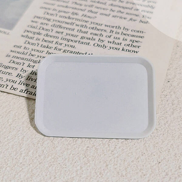 Spray Printed Alloy Rectangle Storage Tray Model