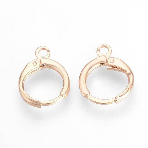Brass Huggie Hoop Earring Findings