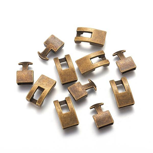 Tibetan Style Snap Lock Clasps