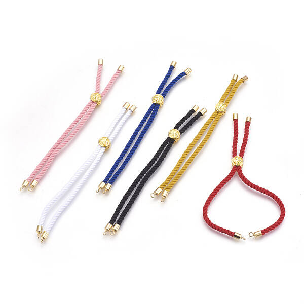 Cotton Cord Bracelet Making