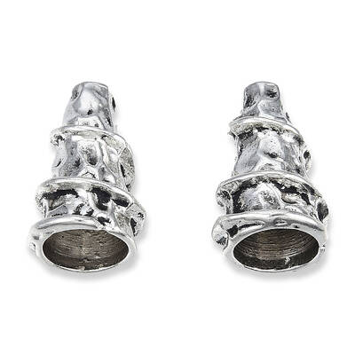 Tibetan Style Alloy Bead Cones