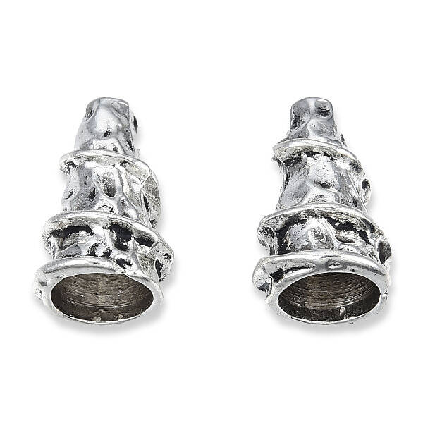 Tibetan Style Alloy Bead Cones