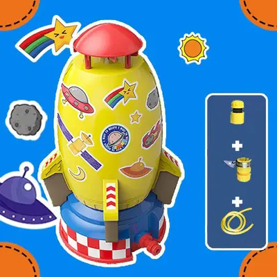 Rocket Launcher Toys Outdoor Rocket Water Pressure Lift Sprinkler Toy Fun Interaction In Garden Lawn Water Spray Toys For Kid...