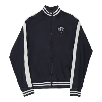 Vintage Everlast Zip Up - 2XL Blue Cotton