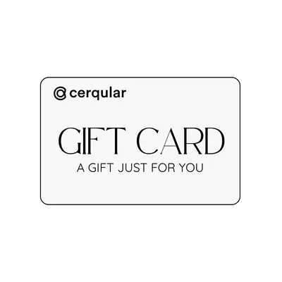 Cerqular Gift Card - Cloudy Gray | Denominations: $50.00