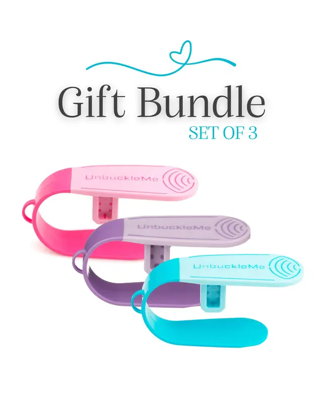 UnbuckleMe New Mama Gift Bundle - Car Seat Unbuckling Tool - As Seen on Shark Tank (Set of 3)