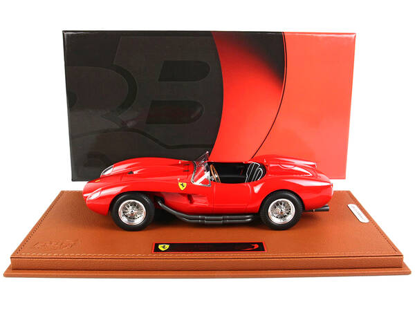 1957 Ferrari 250 Testarossa Red Concept 18 with DISPLAY CASE Series Limited Edition to 450 pieces Worldwide 1/18 Model Car by...