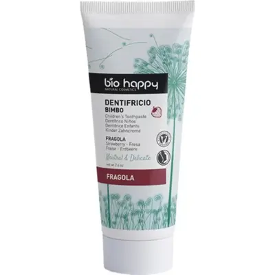 Bio happy Neutral & Delicate Strawberry Kids Toothpaste 75 g