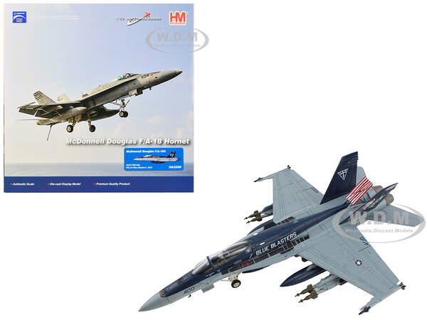 McDonnell Douglas F/A-18C Hornet Aircraft NE400 VFA-34 Blue Blasters (2015) United States Navy Air Power Series 1/72 Diecast ...