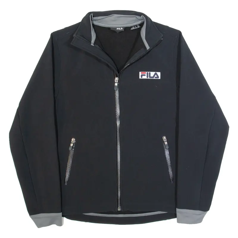 FILA Boys Jacket Black 14Y