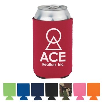 200 Promotional Neoprene Kan Cooler - Foldable