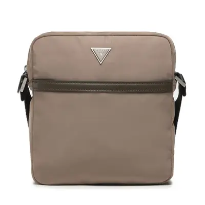 Guess, Nylon and leather, Fabric shoulder bag, HMCERN, 21.5 x 21.5 x 6.5 cm, Women