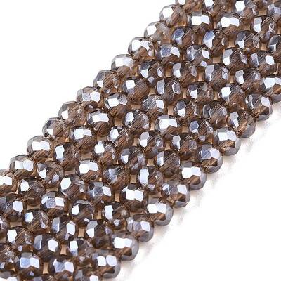 Electroplate Glass Beads Strands