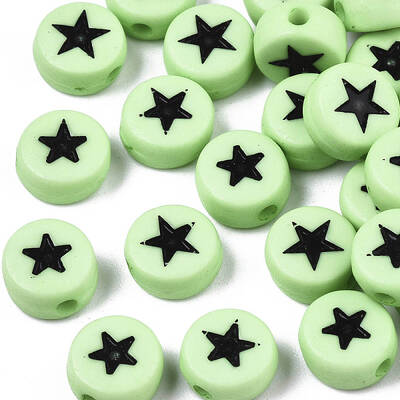 Opaque Acrylic Beads