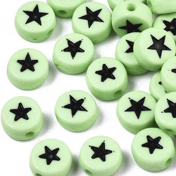 Opaque Acrylic Beads