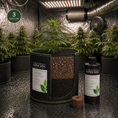 PreMixed Super Soil 3 Gallon Pot - 1 Pack - $57.95