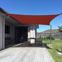 SUNNY GUARD Sun Shade Sail Square UV Block Awning Mesh Shade for Backyard Porch Deck Patio Garden Pergola Outdoor Activities ...