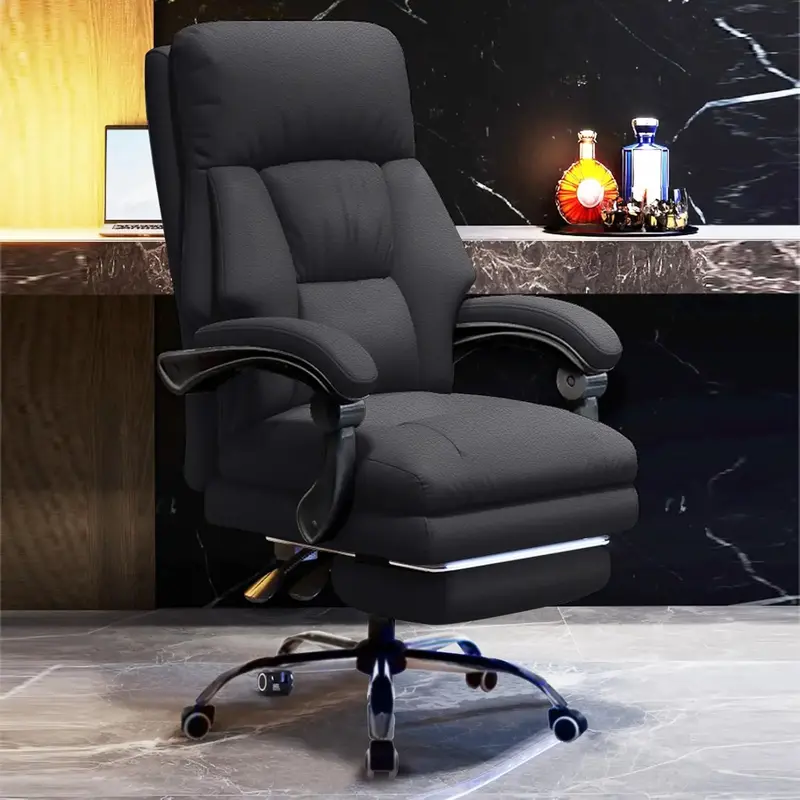 【Back To School】Big and Tall Office Chair Executive Office Chair with Foot Rest Comfortable High Back Computer Gaming Cha...