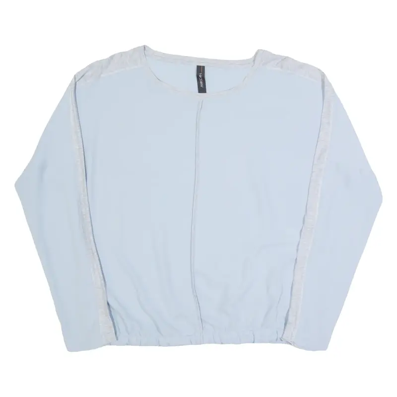 MARC CAIN Womens Top Blue Long Sleeve M