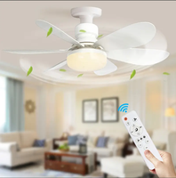 Ceiling fan light,White Socket white  ,   with , and remote dimmable  bulb E26 screw in   pendant   lamp for living room     ...