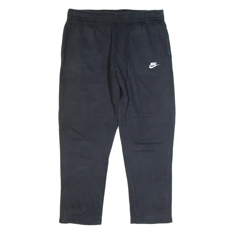NIKE Mens Sweatpants Black Tapered M W35 L28