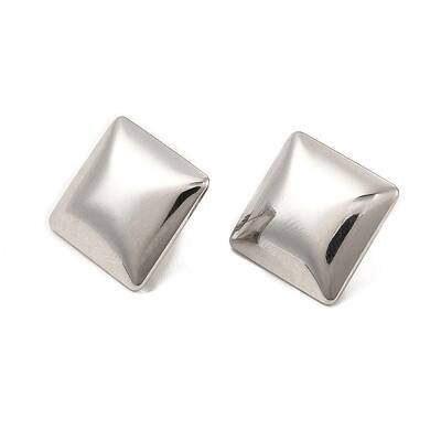 Non-Tarnish 304 Stainless Steel Stud Earrings