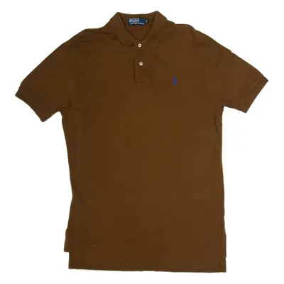 POLO RALPH LAUREN Mens Polo Shirt Brown M
