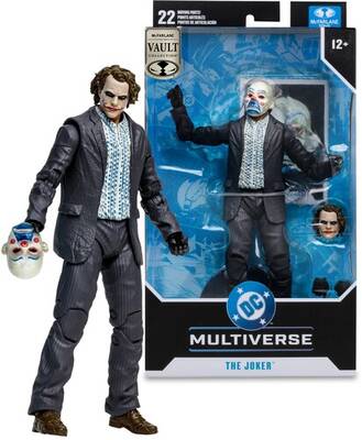 McFarlane Vault Collection - DC Multiverse - The Joker (Bank Robber) (The Dark Knight) 7 Action Figure