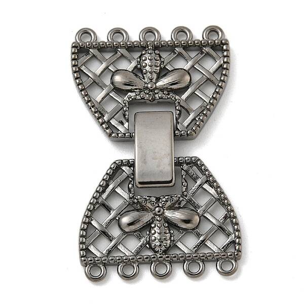 Brass Fold Over Clasps
