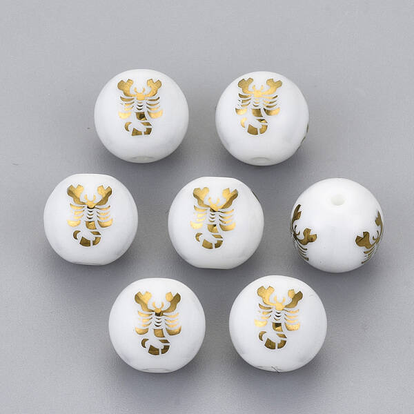 Electroplate Glass Beads