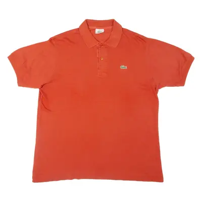 LACOSTE Mens Polo Shirt Orange L