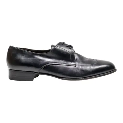 BALLY Derby Shoes Black Leather Mens UK 10