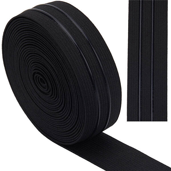 Flat Polyester Non-Slipped Elastic Cord