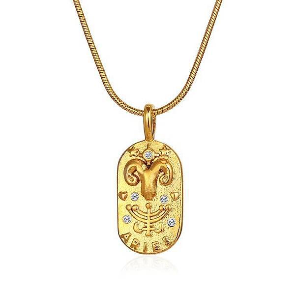 Constellations Cubic Zirconia Pendant Necklace