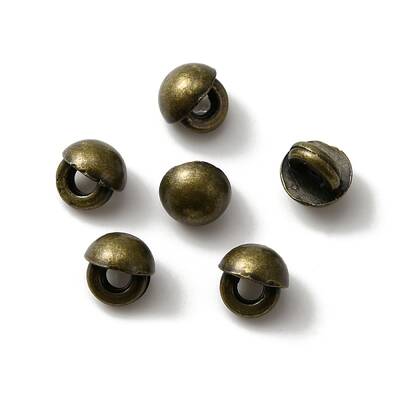 Mini Alloy Shank Buttons
