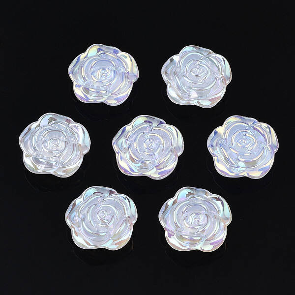 Electroplate Acrylic Cabochons