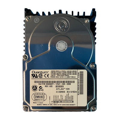TN36L462 Dell 36.4GB Ultra-160 SCSI 10000 1.6-inch 4MB Hard Drive