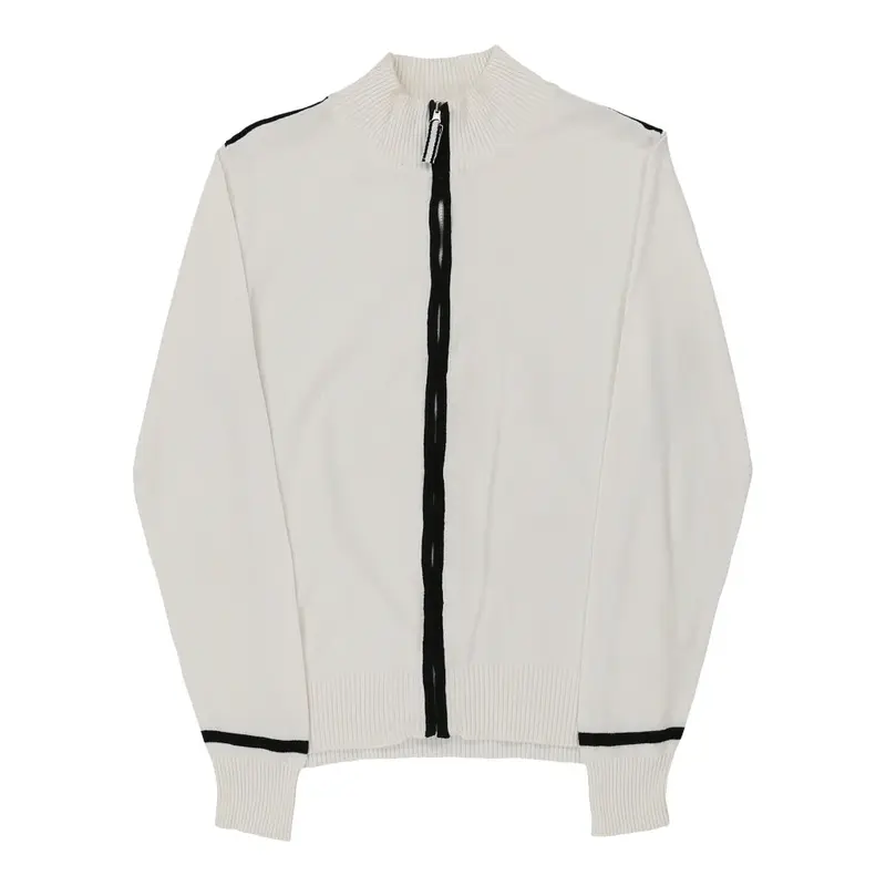 Age 14 Colmar Zip Up - Large White Cotton | Size: large