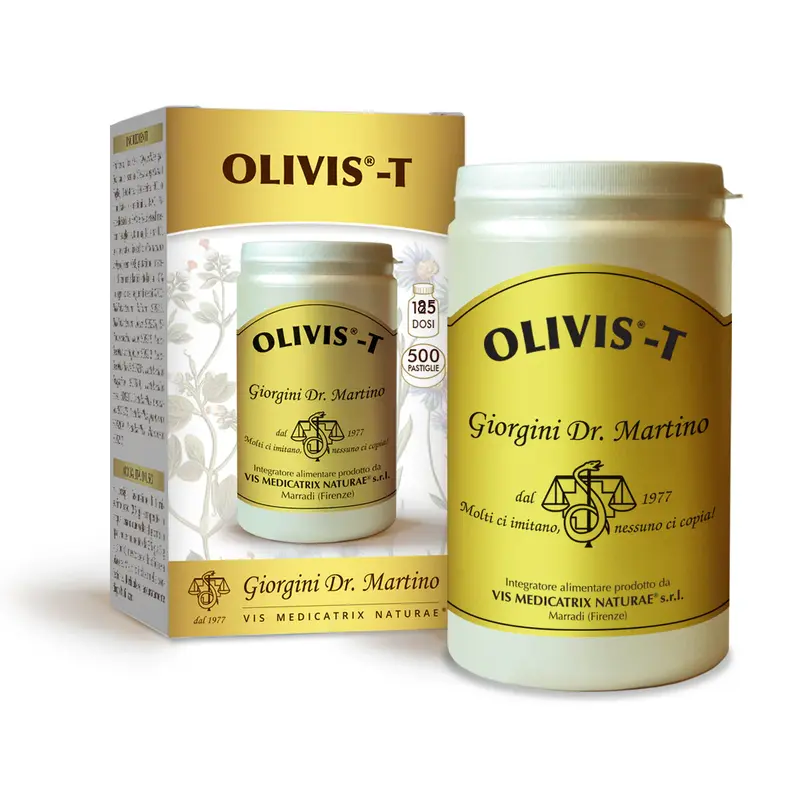 Dr Giorgini Olivis-T 200 g - 500 tablets of 400 mg