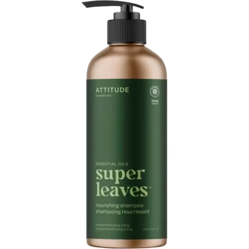 Attitude Super Leaves Nourishing Shampoo Bergamot & Ylang Ylang 473 ml