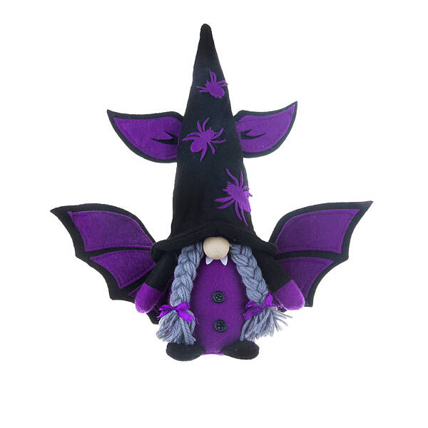 Gnome with Bat Wing Cloth Display Decorations