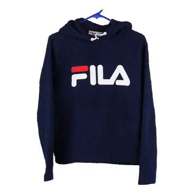 Fila Spellout Fleece - Medium Blue Polyester