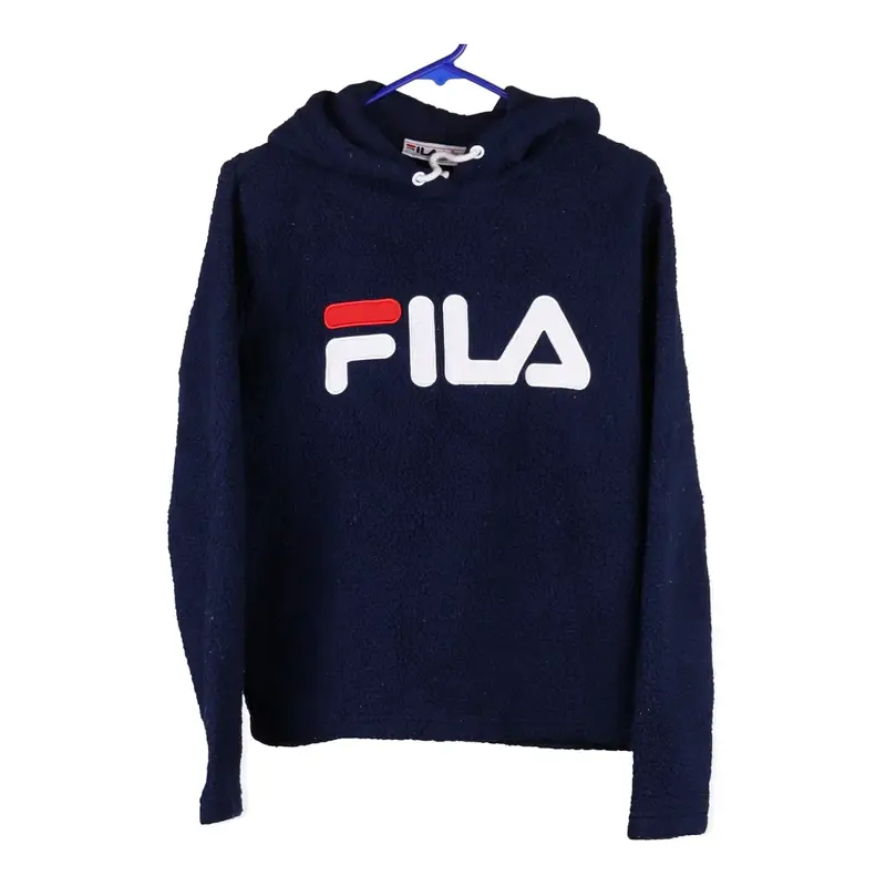 Fila Spellout Fleece - Medium Blue Polyester