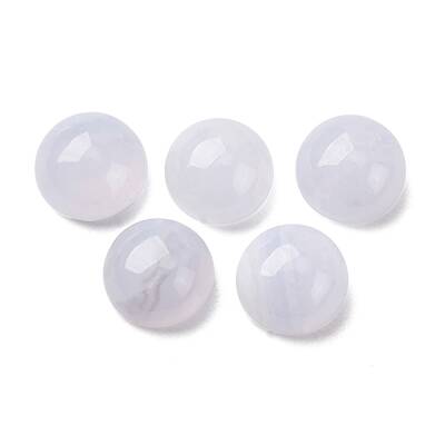 Natural Blue Lace Agate Cabochons